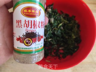 婆婆丁煎蛋的做法步骤：6