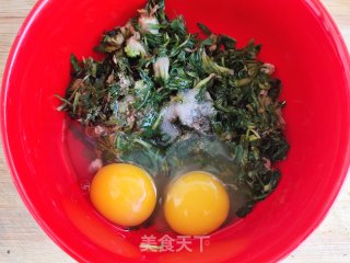 婆婆丁煎蛋的做法步骤：9