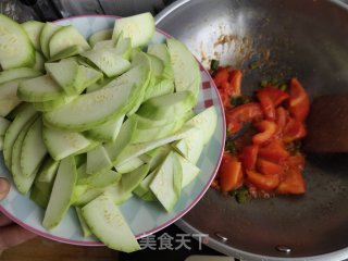 番茄西葫芦的做法步骤：6