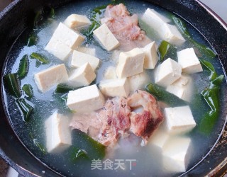 海带豆腐筒骨汤#肉类#的做法步骤：8