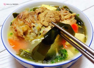 海带豆腐筒骨汤#肉类#的做法步骤：13