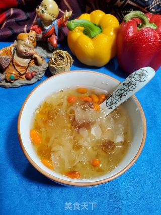 夏季凉爽银耳桃胶羹的做法步骤：8