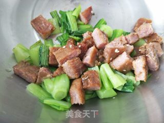 凉拌青菜牛排的做法步骤：4