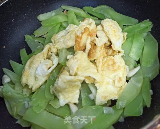 青莴笋炒鸡蛋的做法步骤：7