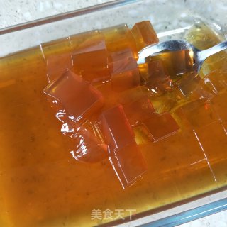 青柠蜂蜜茶冻的做法步骤：13