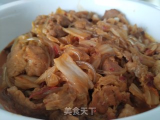 白菜肉片的做法步骤：6