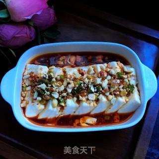 浇汁内脂豆腐的做法步骤：13