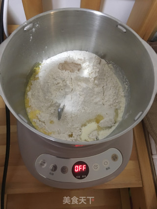 南瓜红豆小餐包的做法步骤：1