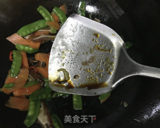 荷兰豆炒层层脆的做法步骤：8