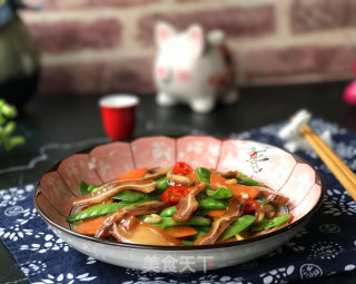 荷兰豆炒层层脆的做法步骤：10