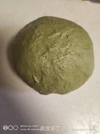 抹茶杏仁小面包的做法步骤：5