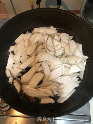肉片杏鲍菇的做法步骤：1