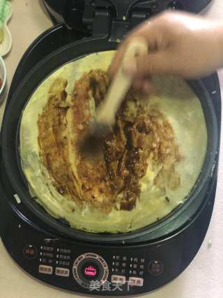 天津煎饼果子的制作方法的做法步骤：8