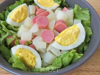 香肠土豆沙拉的做法步骤：7
