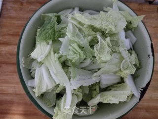 醋熘白菜的做法步骤：3