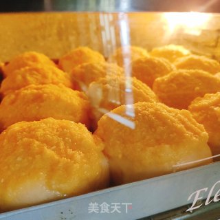 椰蓉小餐包  ――   一次发酵，松软又拉丝的做法步骤：10