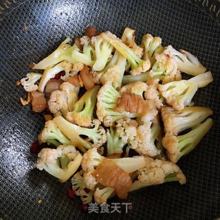 干煸菜花的做法步骤：5