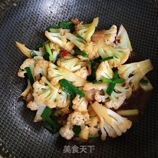 干煸菜花的做法步骤：6