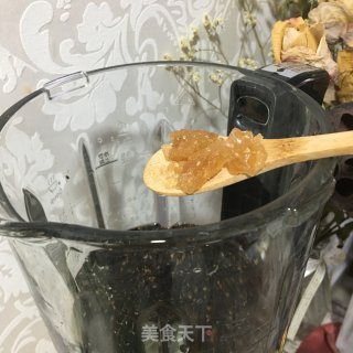 黑豆芝麻米糊的做法步骤：3