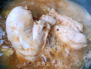 #肉类#凉拌鸡胸脯肉的做法步骤：5