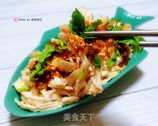 #肉类#凉拌鸡胸脯肉的做法步骤：12