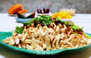 #肉类#凉拌鸡胸脯肉的做法步骤：14