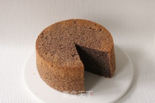 黑米戚风蛋糕的做法步骤：10