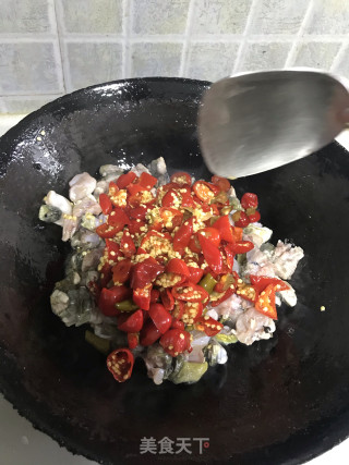 泡椒牛蛙的做法步骤：8