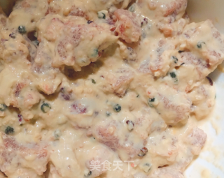 小酥肉的做法步骤：2