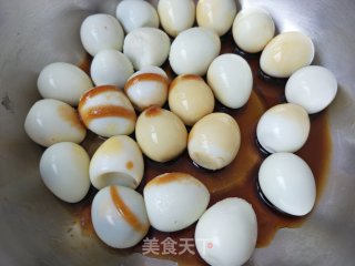 捞汁鹌鹑蛋的做法步骤：4