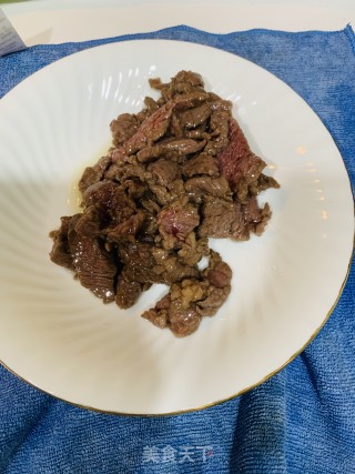 豉椒牛肉的做法步骤：5