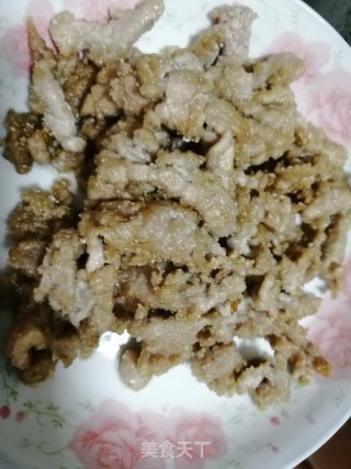 里脊肉炒鸡腿菇的做法步骤：8