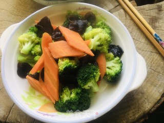 清炒西兰花的做法步骤：3