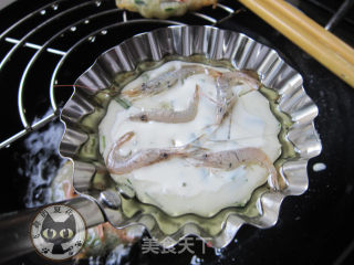 韭菜虾饼的做法步骤：4