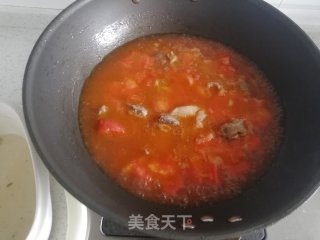 番茄炖牛尾的做法步骤：6