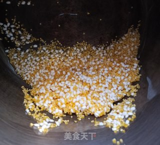 三米粥的做法步骤：2