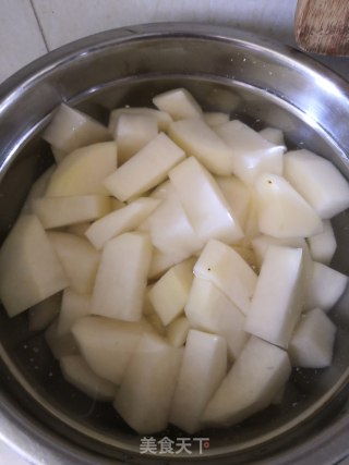 土豆烧牛腩的做法步骤：14