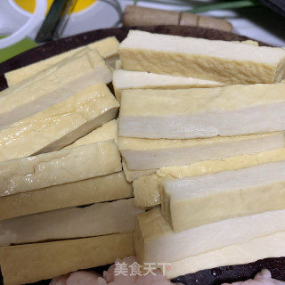 炒豆干的做法步骤：2