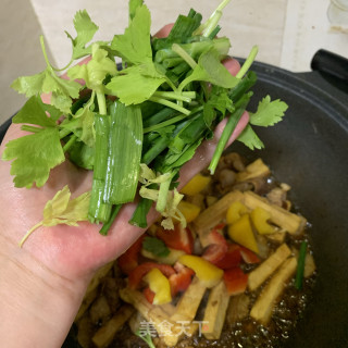 炒豆干的做法步骤：9