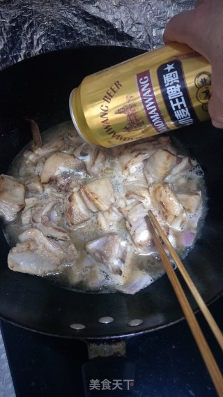 红烧羊肉。的做法步骤：2