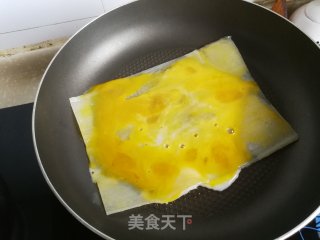 烤冷面版煎饼果子的做法步骤：3