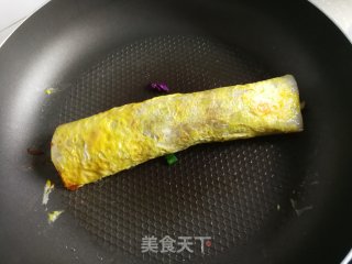 烤冷面版煎饼果子的做法步骤：7