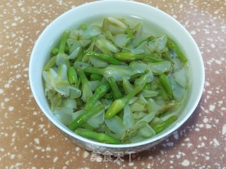 栀子花雷笋炒肉片的做法步骤：4