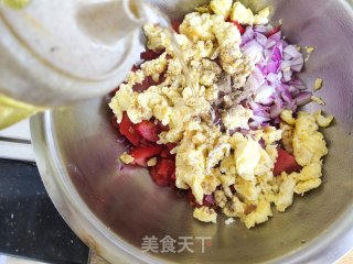 全麦鸡蛋西红柿馅饼的做法步骤：12