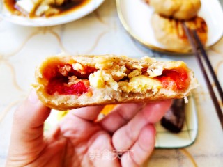 全麦鸡蛋西红柿馅饼的做法步骤：25