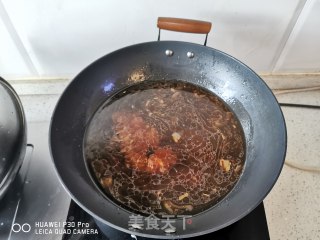 牛肉木耳柿子的做法步骤：3