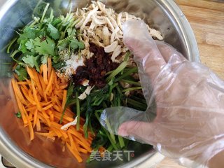 凉拌麻辣鸡丝的做法步骤：20