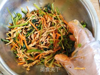 凉拌麻辣鸡丝的做法步骤：21
