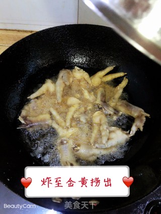 油炸鸡爪的做法步骤：11