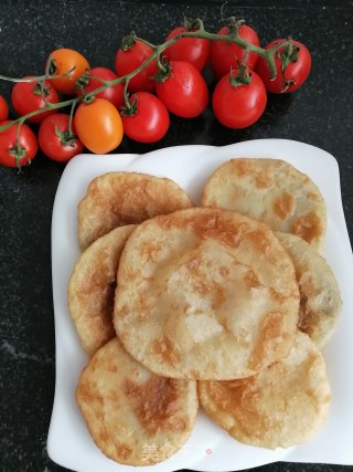 烫面饼的做法步骤：8